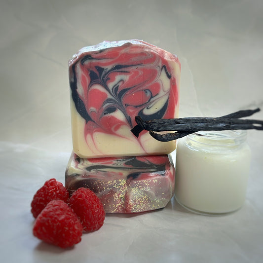Raspberry Cream - Heavy Cream Soap