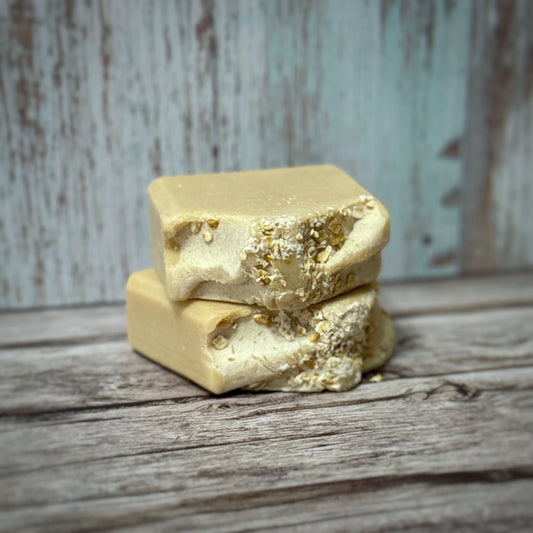 Oatmeal, Milk & Honey Triple Butter - Goat Milk and Heavy Cream Soap