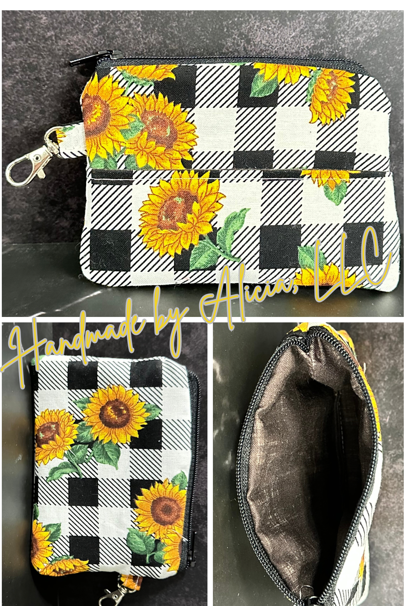 Keychain Zipper Pouch - Flat