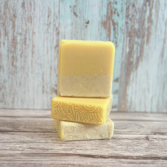 Lemon Peel Coconut Milk Soap
