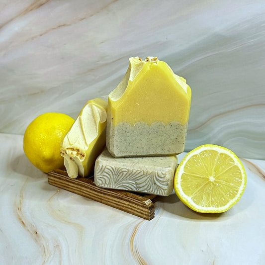 Lemon Peel Coconut Milk Soap