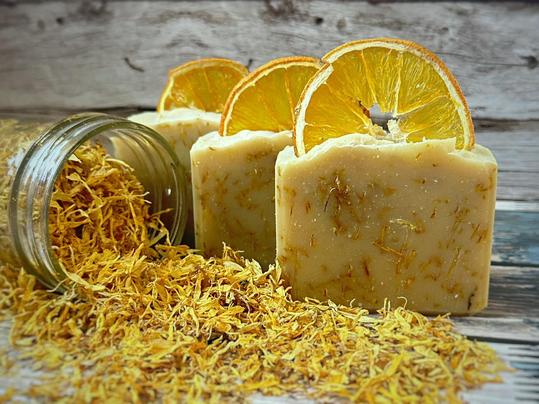 Our Most Popular: Citrus Spice - Calendula & Goat Milk Soap