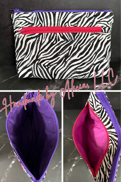 Double Zipper Pouch