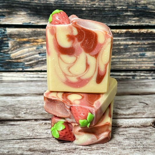 Sugared Strawberry - Goat Milk Soap